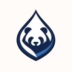 panda cleaner logo